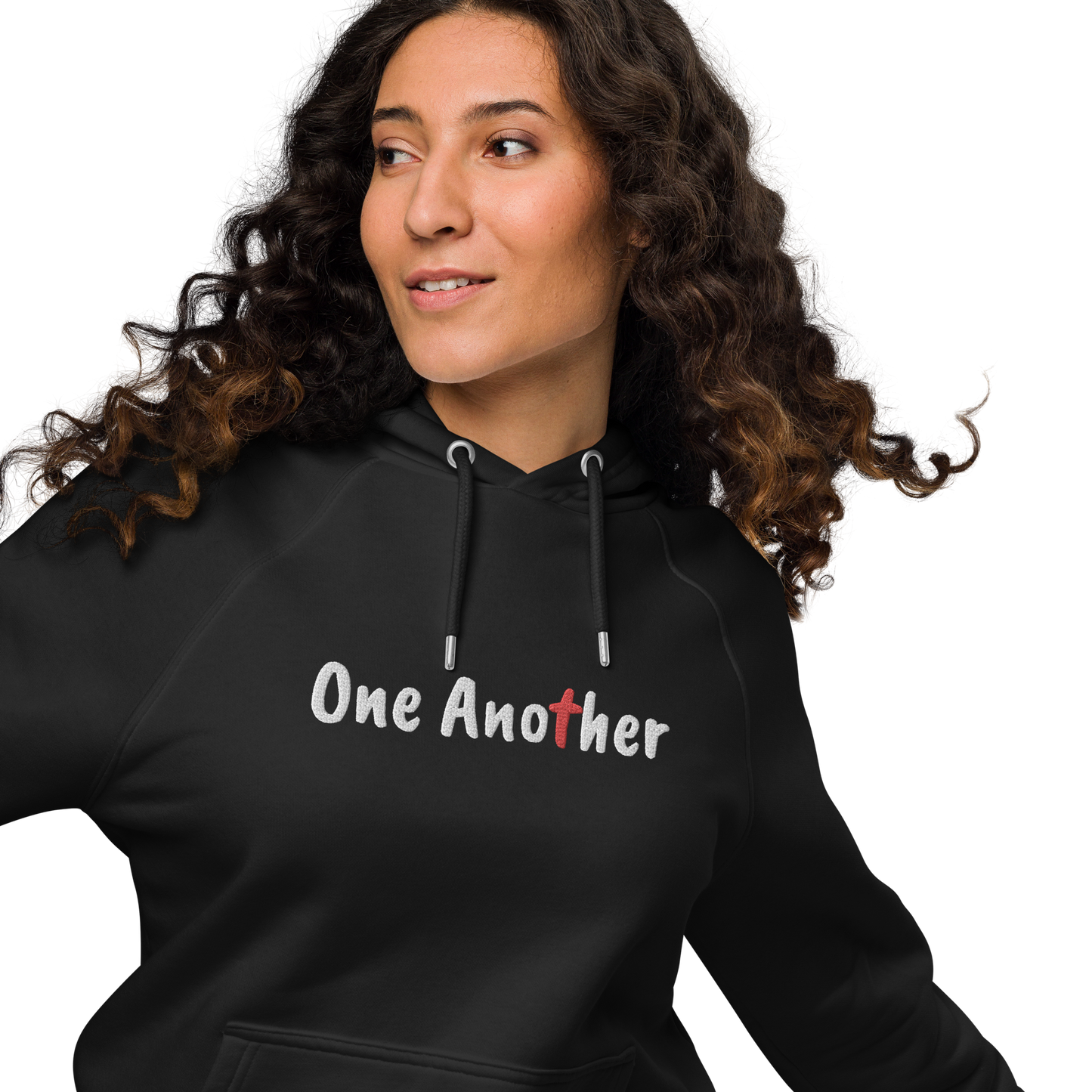 Bio-Raglan-Hoodie "One Another"