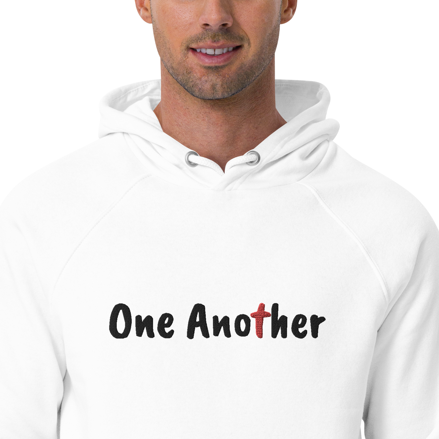 Bio-Raglan-Hoodie "One Another"