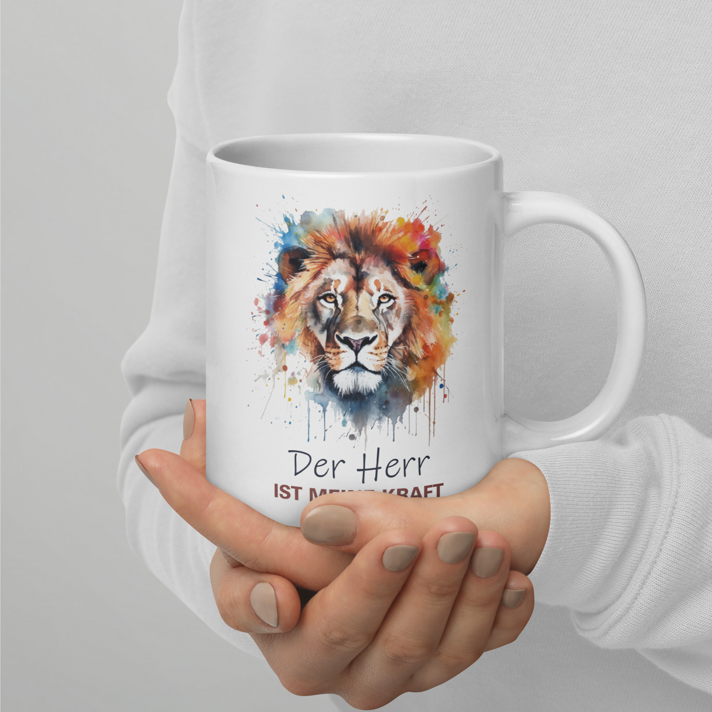 Tasse "Der Herr ist meine Kraft"